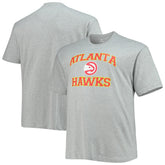 Heathered Gray Atlanta Hawks Big & Tall Heart & Soul T-Shirt | NBA