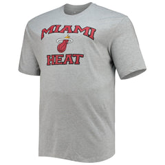 Heathered Gray Miami Heat Big & Tall Heart & Soul T-Shirt | NBA