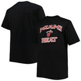 Black Miami Heat Big & Tall Heart & Soul T-Shirt | NBA