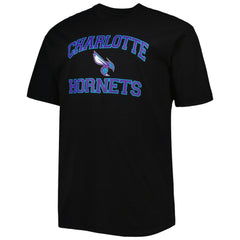 Black Charlotte Hornets Big & Tall Heart & Soul T-Shirt | NBA