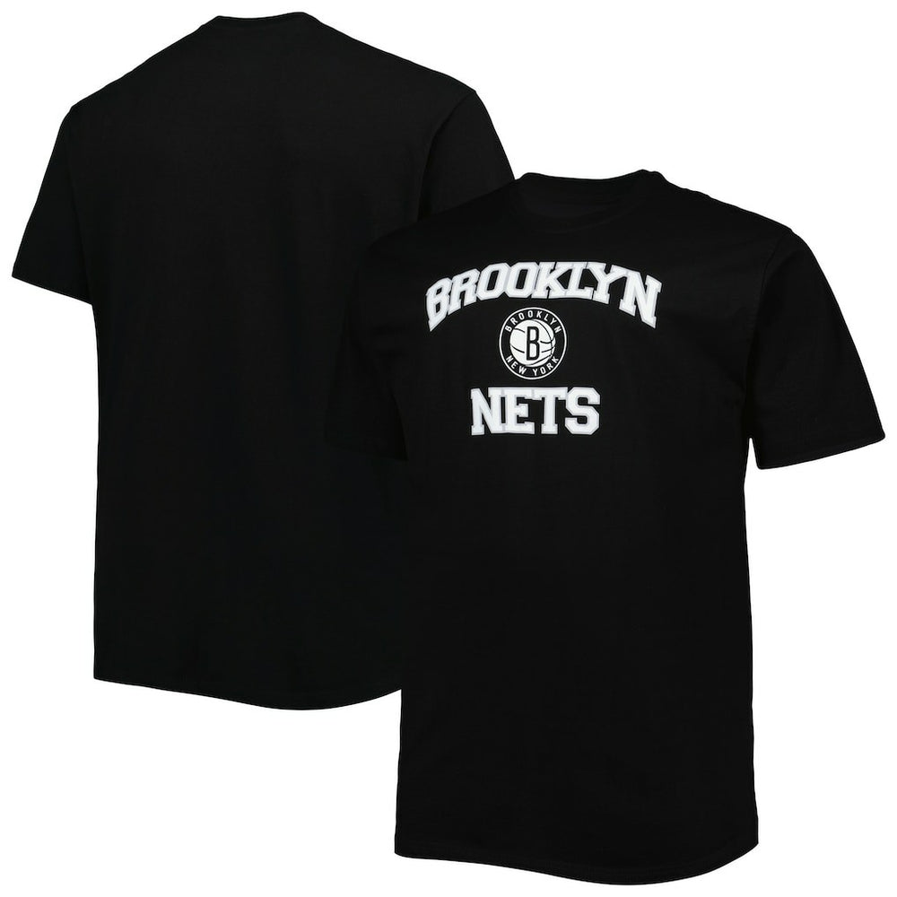 Black Brooklyn Nets Big & Tall Heart & Soul T-Shirt | NBA