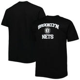 Black Brooklyn Nets Big & Tall Heart & Soul T-Shirt | NBA