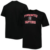 Black Toronto Raptors Big & Tall Heart & Soul T-Shirt | NBA