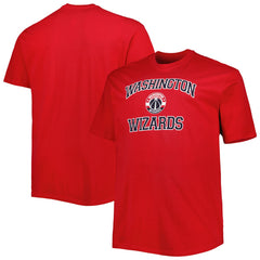 Red Washington Wizards Big & Tall Heart & Soul T-Shirt | NBA
