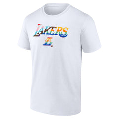 White Los Angeles Lakers Pride T-Shirt | NBA