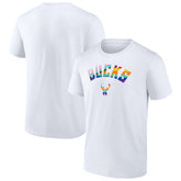White Milwaukee Bucks Pride T-Shirt | NBA