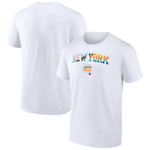 White New York Knicks Pride T-Shirt | NBA