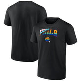 Black Philadelphia 76ers Pride T-Shirt | NBA