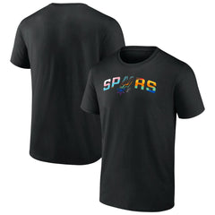 Black San Antonio Spurs Pride T-Shirt | NBA