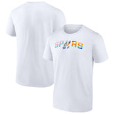 White San Antonio Spurs Pride T-Shirt | NBA