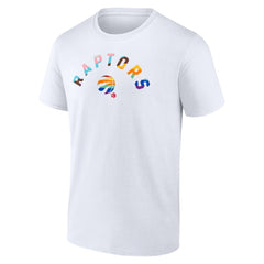 White Toronto Raptors Pride T-Shirt | NBA