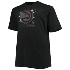 Black Atlanta Hawks Big & Tall Pop T-Shirt | NBA
