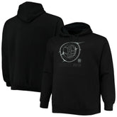 Black Brooklyn Nets Big & Tall Pop Pullover Hoodie | NBA