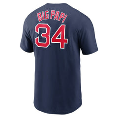 David Ortiz Boston Red Sox Nike Name & Number Wordmark T-Shirt - MLB T-shirts