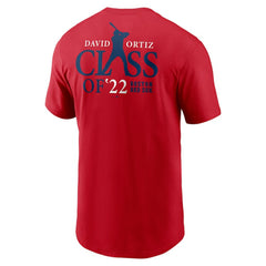 David Ortiz Boston Red Sox Nike 2022 Hall of Fame Essential T-Shirt - MLB T-shirts