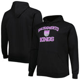 Black Sacramento Kings Big & Tall Heart & Soul Pullover Hoodie | NBA