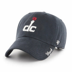 Navy Washington Wizards '47 Women's Miata Clean Up Logo Adjustable Hat | NBA