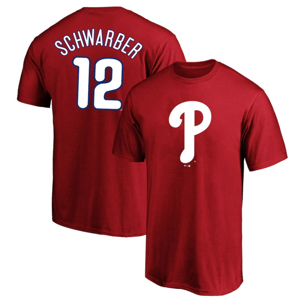 Kyle Schwarber Philadelphia Phillies Fanatics Big & Tall Name & Number T-Shirt - MLB T-shirts