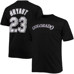 Kris Bryant Colorado Rockies Fanatics Big & Tall Name & Number T-Shirt - MLB T-shirts