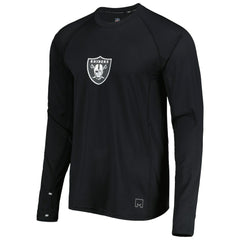 Las Vegas Raiders MSX by Michael Strahan Interval Long Sleeve Raglan T-Shirt | NFL New