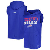 Buffalo Bills MSX by Michael Strahan Relay Sleeveless Pullover Hoodie | NFL Near me