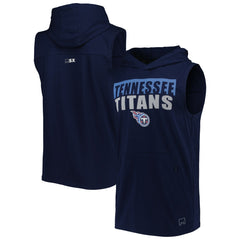 Tennessee Titans MSX by Michael Strahan Relay Sleeveless Pullover Hoodie | NFL On sale