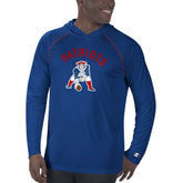New England Patriots Starter Vintage Logo Raglan Hoodie T-Shirt | NFL On sale
