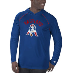 New England Patriots Starter Vintage Logo Raglan Hoodie T-Shirt | NFL On sale