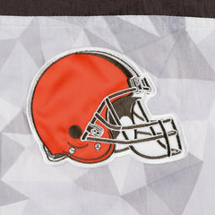 Cleveland Browns Starter Thursday Night Gridiron Raglan Half-Zip Hooded Jacket | NFL Outlet