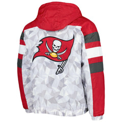 Tampa Bay Buccaneers Starter Thursday Night Gridiron Raglan Half-Zip Hooded Jacket | NFL Sale