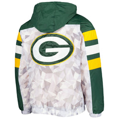 Green Bay Packers Starter Thursday Night Gridiron Raglan Half-Zip Hooded Jacket | NFL US