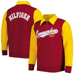 Washington Commanders Tommy Hilfiger Aiden Quarter-Zip Sweatshirt | NFL Hot