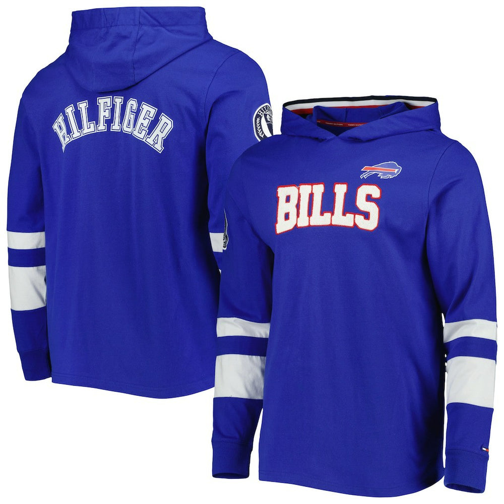 Buffalo Bills Tommy Hilfiger Alex Long Sleeve Hoodie T-Shirt | NFL Hot