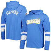 Los Angeles Chargers Tommy Hilfiger Alex Long Sleeve Hoodie T-Shirt | NFL Discount