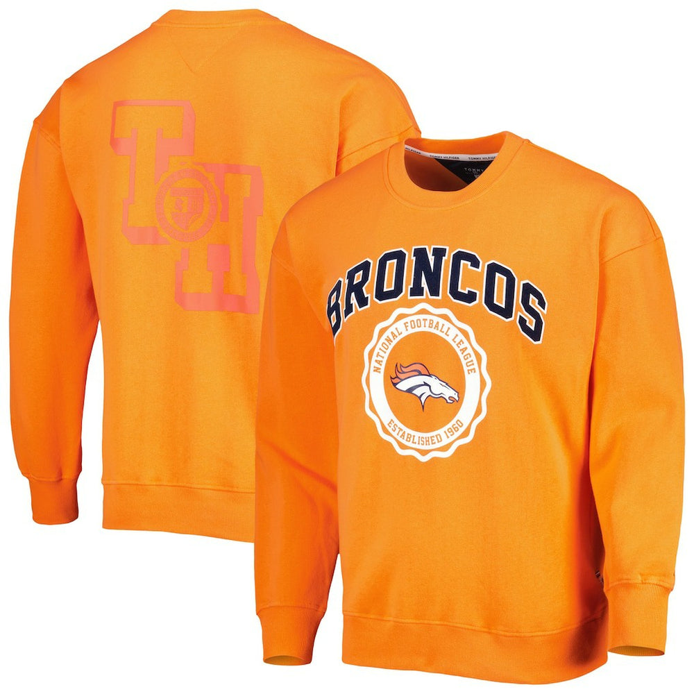 Denver Broncos Tommy Hilfiger Ronald Crew Sweatshirt | NFL On sale