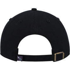Black Charlotte Hornets '47 Core Logo Clean Up Adjustable Hat | NBA
