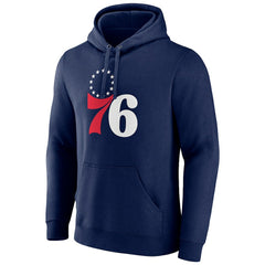 Navy Tyrese Maxey Philadelphia 76ers Playmaker Pullover Hoodie | NBA