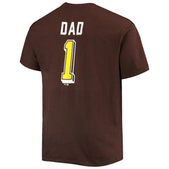 San Diego Padres Big & Tall Father's Day #1 Dad T-Shirt - MLB T-shirts
