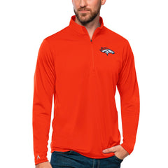 Denver Broncos Antigua Tribute Quarter-Zip Lightweight Pullover Top | NFL Near me