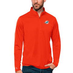 Miami Dolphins Antigua Tribute Quarter-Zip Lightweight Pullover Top | NFL Online