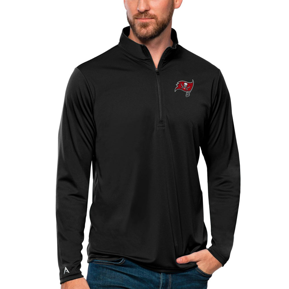 Tampa Bay Buccaneers Antigua Tribute Quarter-Zip Lightweight Pullover Top | NFL On sale