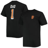San Francisco Giants Big & Tall Father's Day #1 Dad T-Shirt - MLB T-shirts