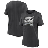 Las Vegas Raiders Women's Hit Snow Washed T-Shirt | NFL Online
