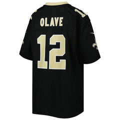 New Orleans Saints Chris Olave Youth Game Jersey | NFL Online