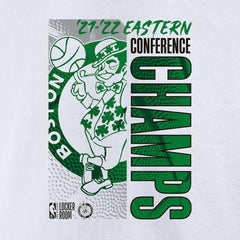 White Boston Celtics 2022 Eastern Conference Champions Locker Room T-Shirt | NBA