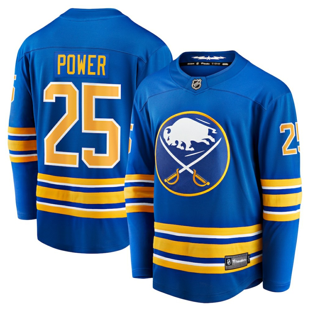 Owen Power Buffalo Sabres Fanatics Home Breakaway Player Jersey - NHL Jerseys
