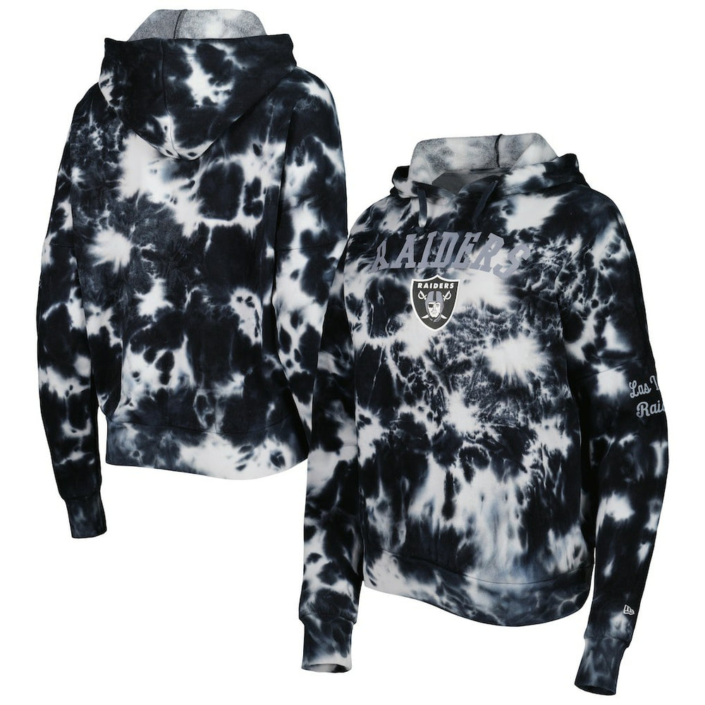 Las Vegas Raiders Women's Cloud Dye Fleece Pullover Hoodie | NFL Near me