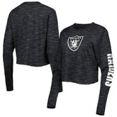 Las Vegas Raiders Women's Crop Long Sleeve T-Shirt | NFL Near me