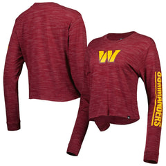 Washington Commanders Women's Crop Long Sleeve T-Shirt | NFL Near me