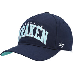Seattle Kraken '47 Block Arch Hitch Snapback Hat - NHL Hats